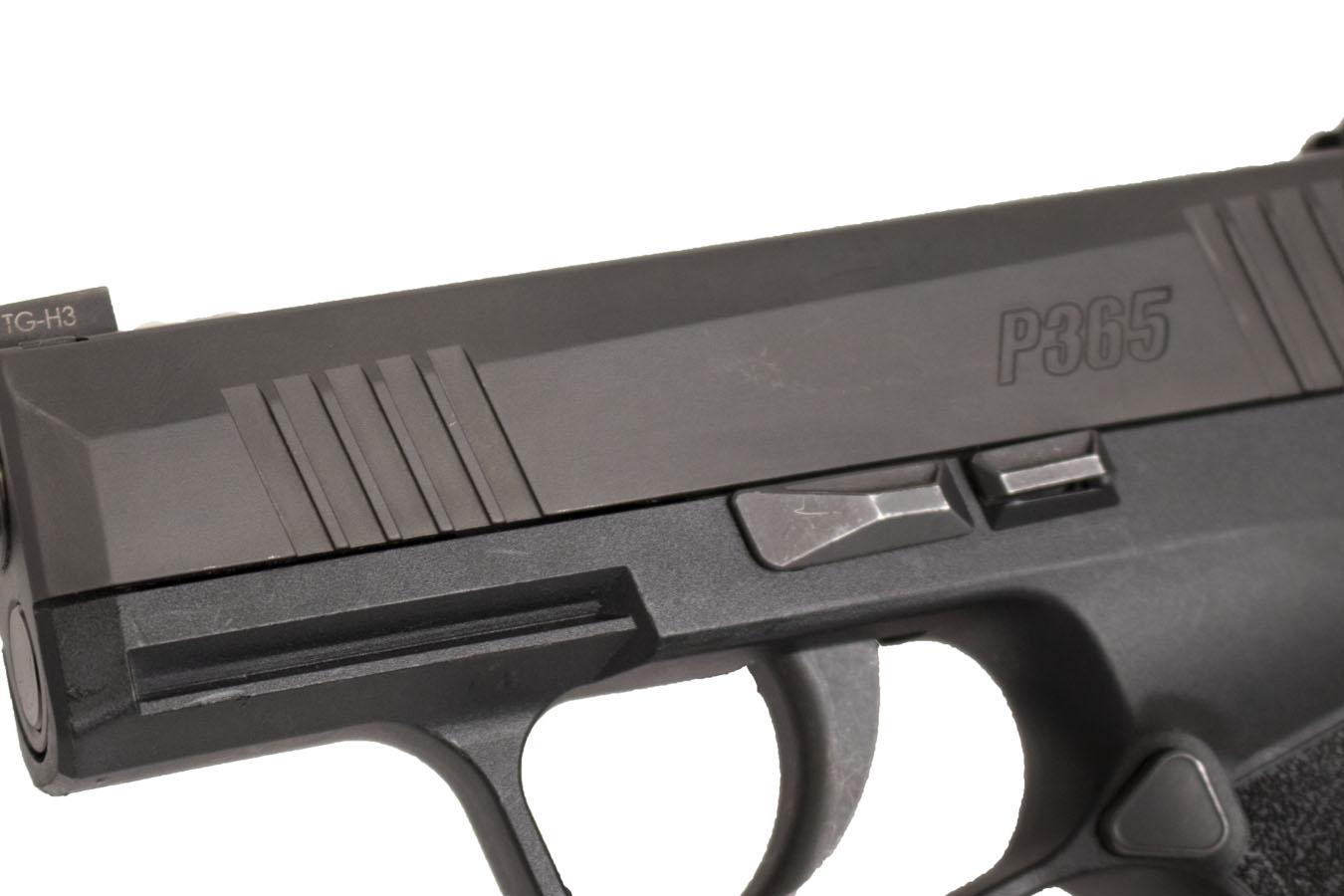 SIG SAUER P365 9mm Micro Compact Pistol with Two Magazines and X-Ray Sights (Law Enforcement Sample)